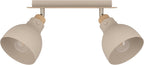 Ceiling Light Fixture Arrecife 2-Flame Swivel Spots Lamp
