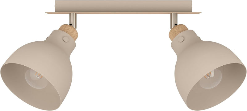Ceiling Light Fixture Arrecife 2-Flame Swivel Spots Lamp