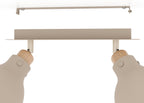Ceiling Light Fixture Arrecife 2-Flame Swivel Spots Lamp