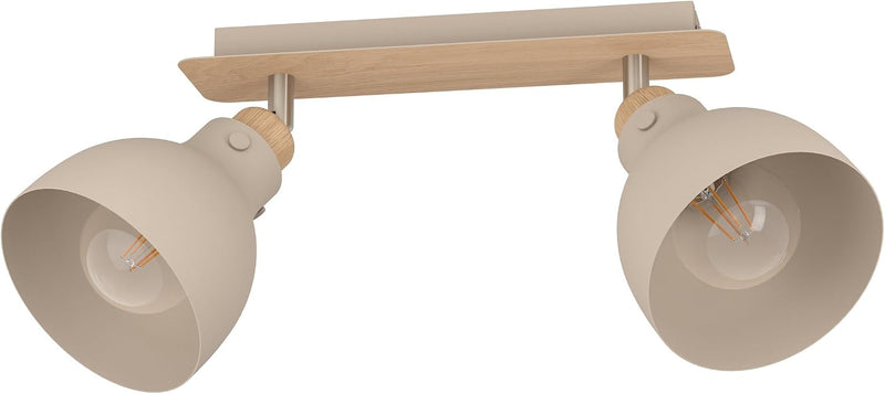 Ceiling Light Fixture Arrecife 2-Flame Swivel Spots Lamp