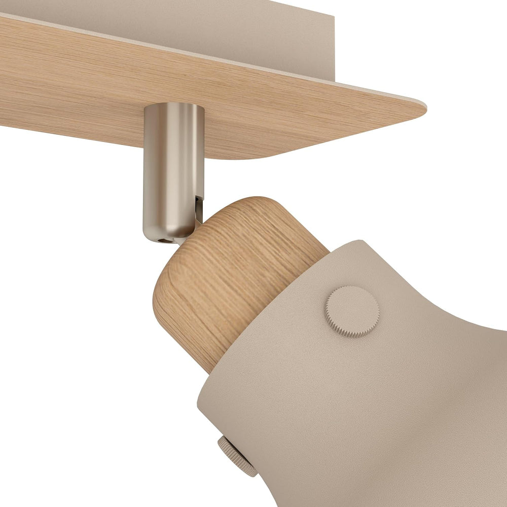 Ceiling Light Fixture Arrecife 2-Flame Swivel Spots Lamp