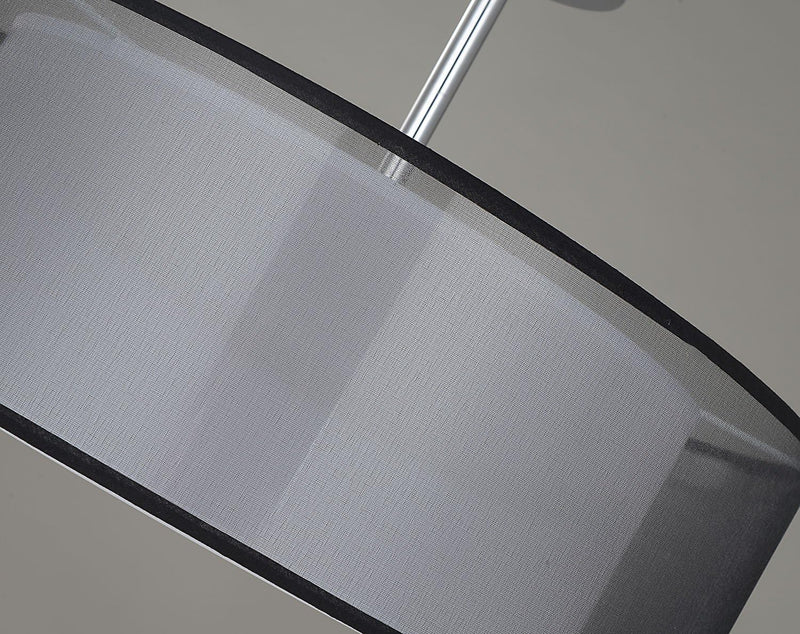 Ceiling Light Modern Fabric Pendant Shade Large Drum