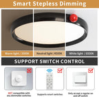 Ceiling Light Square Flush Mount Lights 3000K