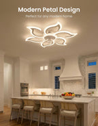 Ceiling Light with Fan and Remote App 88CM