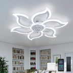 Ceiling Light with Fan and Remote App 88CM