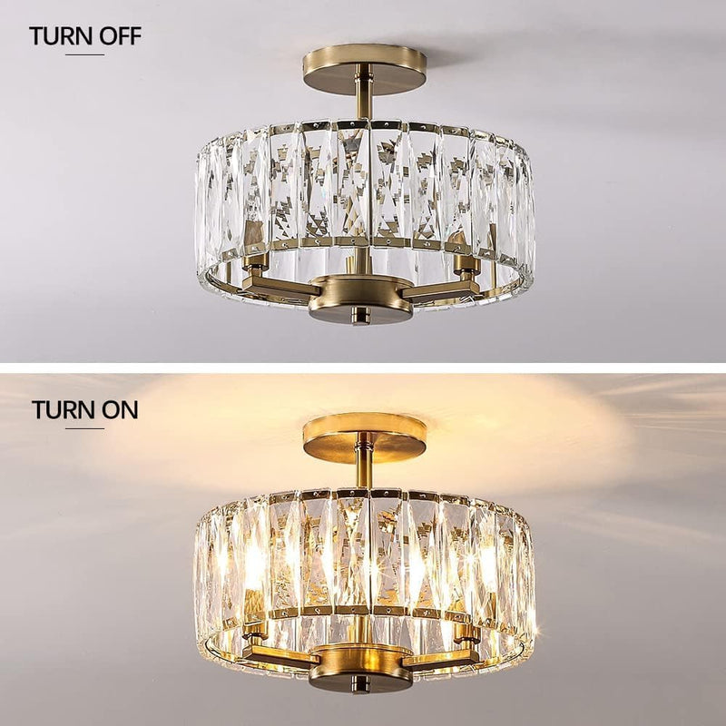 Ceiling Lights Crystal Chandeliers Light D32CM