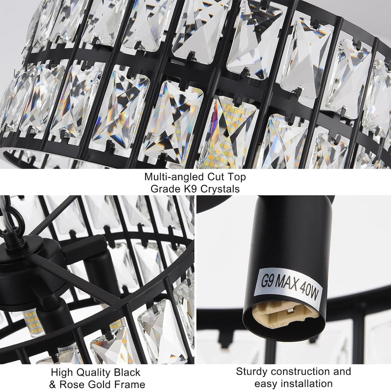 Ceiling Lights Crystal Chandeliers Light D32CM