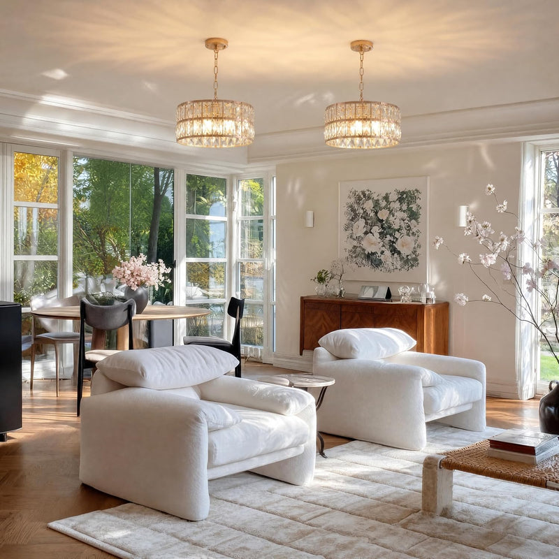 Ceiling Lights Crystal Chandeliers Light D32CM