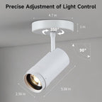 Lights Ceiling Zoomable Directional Spotlights