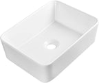 Ceramic Bathroom Sink Countertop Basin with Thin Edge