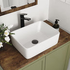 Ceramic Bathroom Sink Countertop Basin with Thin Edge