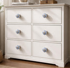 Ceramic Cabinet Knobs Floral Vintage Drawer Pulls