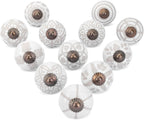 Ceramic Knobs and Hand Painted Pumpkin Round Cupboard (Set of 30)