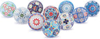 Ceramic Knobs and Hand Painted Pumpkin Round Cupboard (Set of 30)