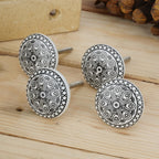 Ceramic Knobs and Hand Painted Pumpkin Round Cupboard (Set of 30)