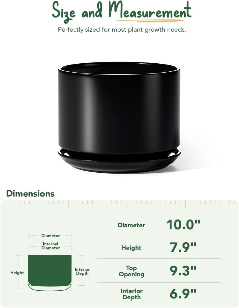 Ceramic Large Indoor Plant Pot Planter