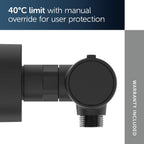 Ceratherm Alu+ Exposed Shower Mixer 292x105x72MM 12