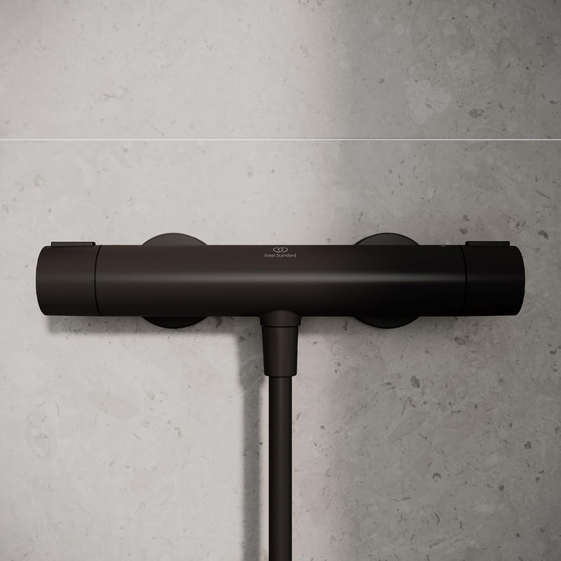 Ceratherm Alu+ Exposed Shower Mixer 292x105x72MM 12