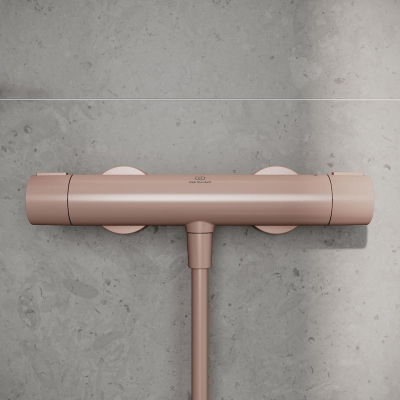 Ceratherm Alu+ Exposed Shower Mixer 292x105x72MM 12