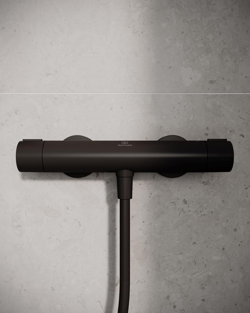 Ceratherm Alu+ Exposed Shower Mixer 292x105x72MM 12