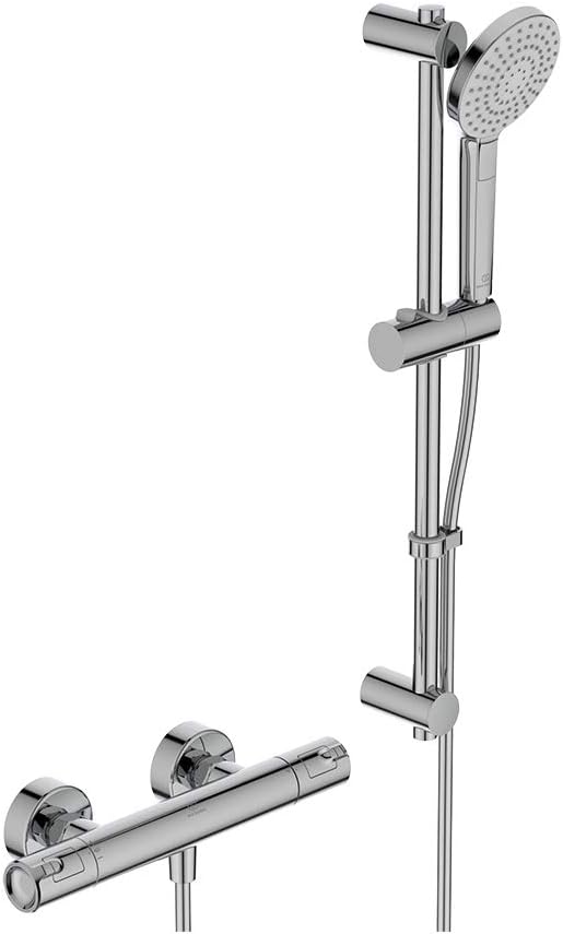 Ceratherm T50 Thermostatic Shower Mixer with Kit Chrome