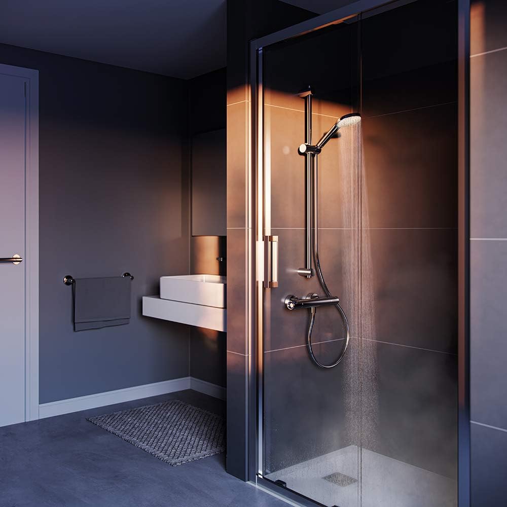 Ceratherm T50 Thermostatic Shower Mixer with Kit Chrome