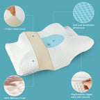 Cervical Memory Foam Pillow for Neck and Shoulder
