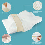 Cervical Memory Foam Pillow for Neck and Shoulder