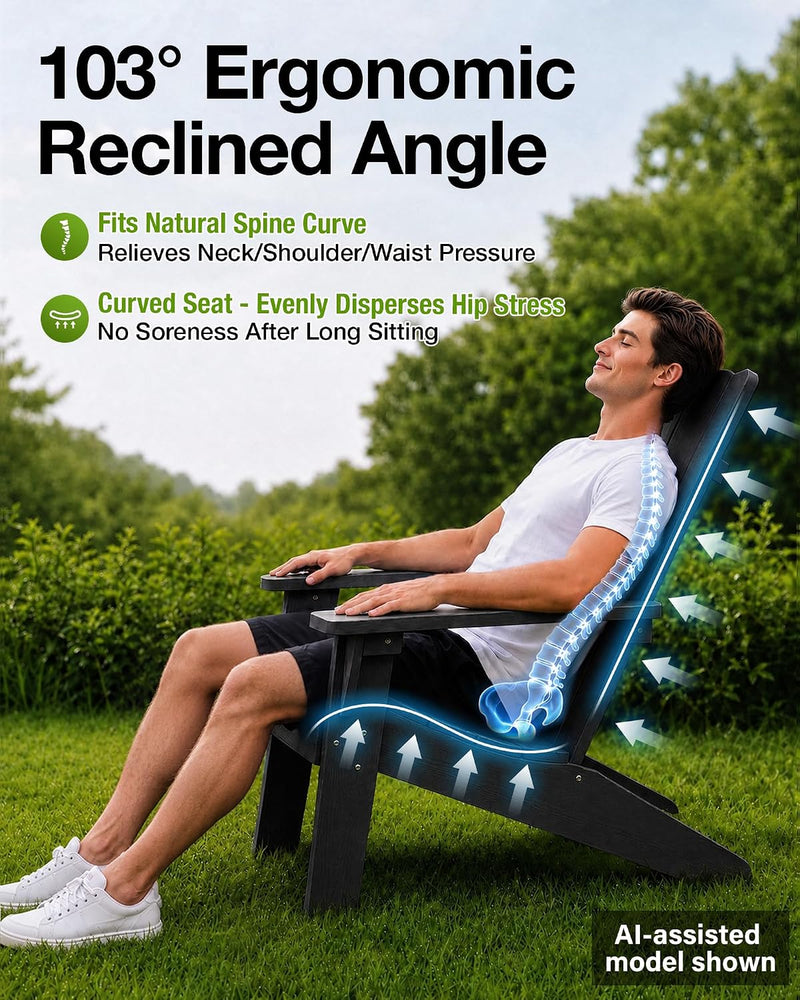 Adirondack Chair for Outdoor Garden: Garden Chairs