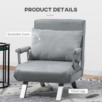 Chair Bed Click Clack Convertible Settee
