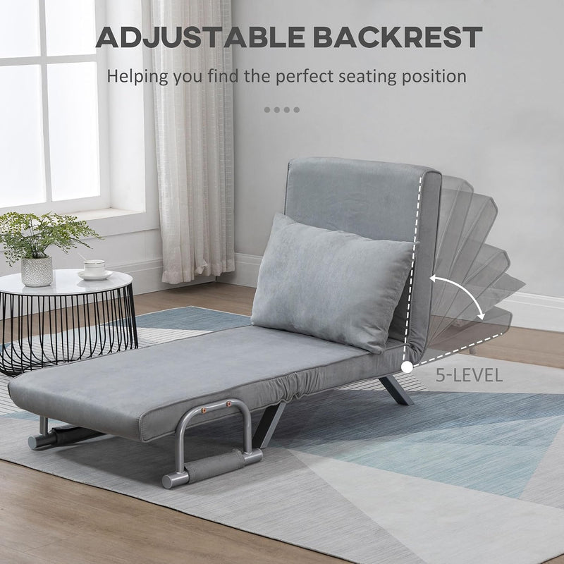 Chair Bed Click Clack Convertible Settee