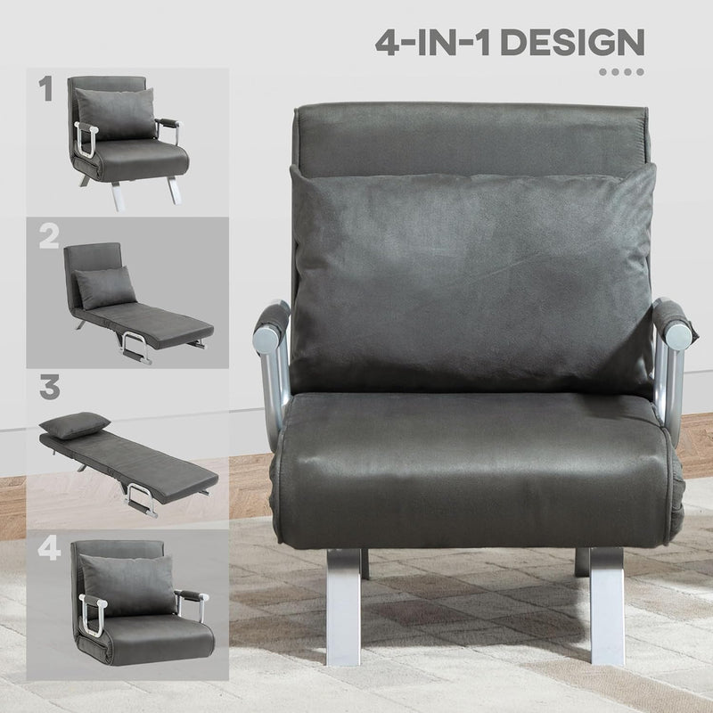 Chair Bed Click Clack Convertible Settee