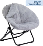 Chair Saucer Comfy Folding Chairs Foldable Armchair Portable