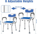 Chair with Arms Anti Slip Design W Padded