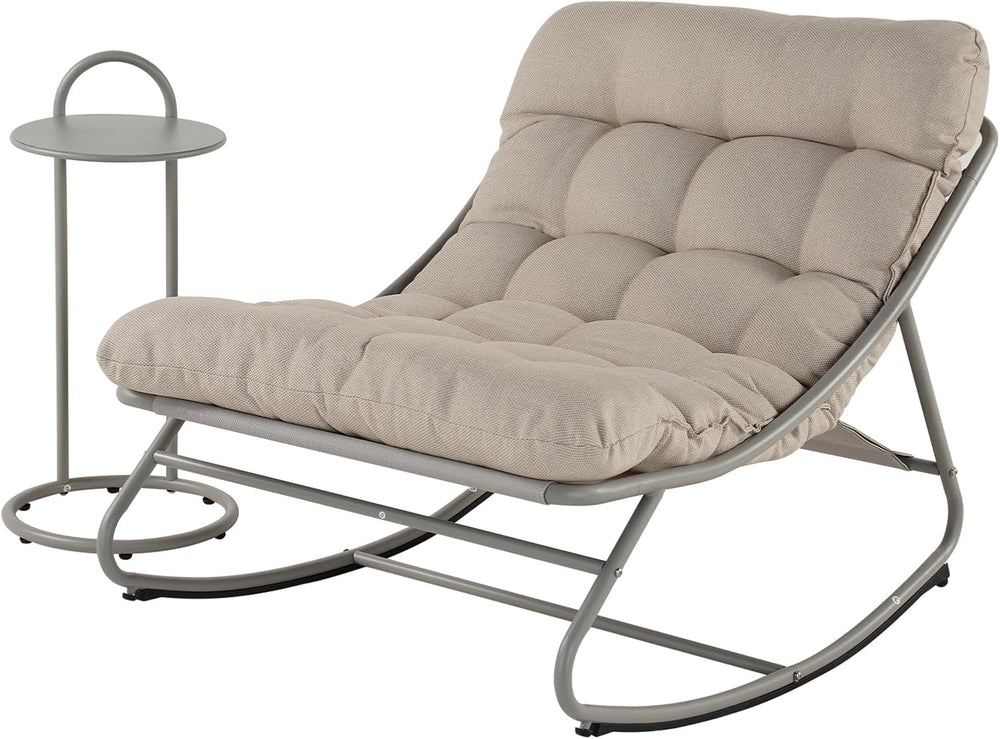 Chair with Side Table Garden Lounge
