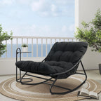 Chair with Side Table Garden Lounge