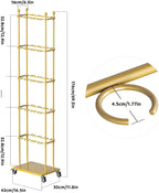 Champagne Drinks Tower Removable 5 Tier 40 Cocktail