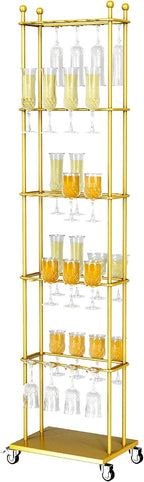 Champagne Drinks Tower Removable 5 Tier 40 Cocktail