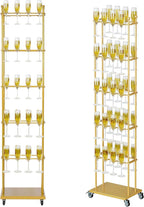 Champagne Drinks Tower Removable 5 Tier 40 Cocktail