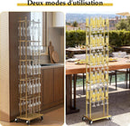 Champagne Drinks Tower Removable 5 Tier 40 Cocktail
