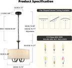 Chandelier 4 Lights Chandeliers Ceiling Light E14 Pendant