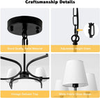Chandelier 4 Lights Chandeliers Ceiling Light E14 Pendant