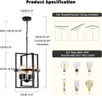 Chandelier 4 Lights Chandeliers Ceiling Light E27 Pendant