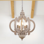 Chandelier 5-Light Vintage Rustic Chandeliers Ceiling Light