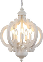 Chandelier 5-Light Vintage Rustic Chandeliers Ceiling Light
