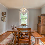 Chandelier 5-Light Vintage Rustic Chandeliers Ceiling Light