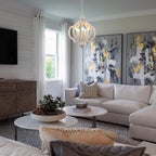 Chandelier 5-Light Vintage Rustic Chandeliers Ceiling Light