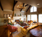 Chandelier 6 Light 25 Inches Dia American Rural