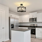 Chandelier 6 Lights Modern Farmhouse Chandeliers Ceiling Light