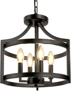 Chandelier 6 Lights Modern Farmhouse Chandeliers Ceiling Light